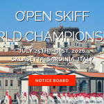 World Championships 2026 Open Skiff Calasetta Sardinien
